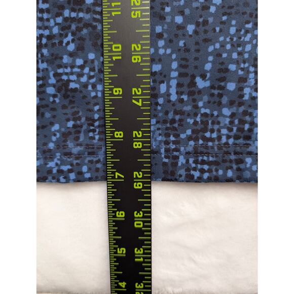 ALGO Performance Mens Hoodie Large Blue Stretch Moisture Wicking Sweatshirt - Picture 5 of 7